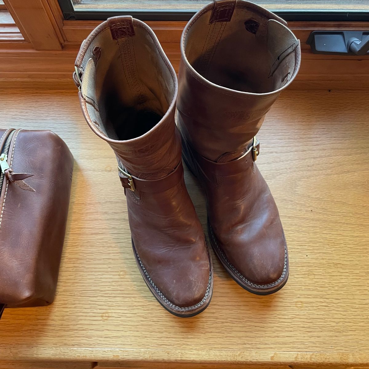 Photo by bootsinbend on December 1, 2022 of the Wesco Mister Lou in Maryam Toscanello TPR Horsebutt.