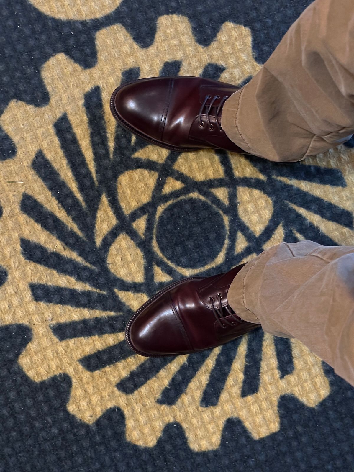 Photo by drivera16 on January 25, 2023 of the Meermin Jumper Boot in Burgundy Heritage Shell Cordovan.