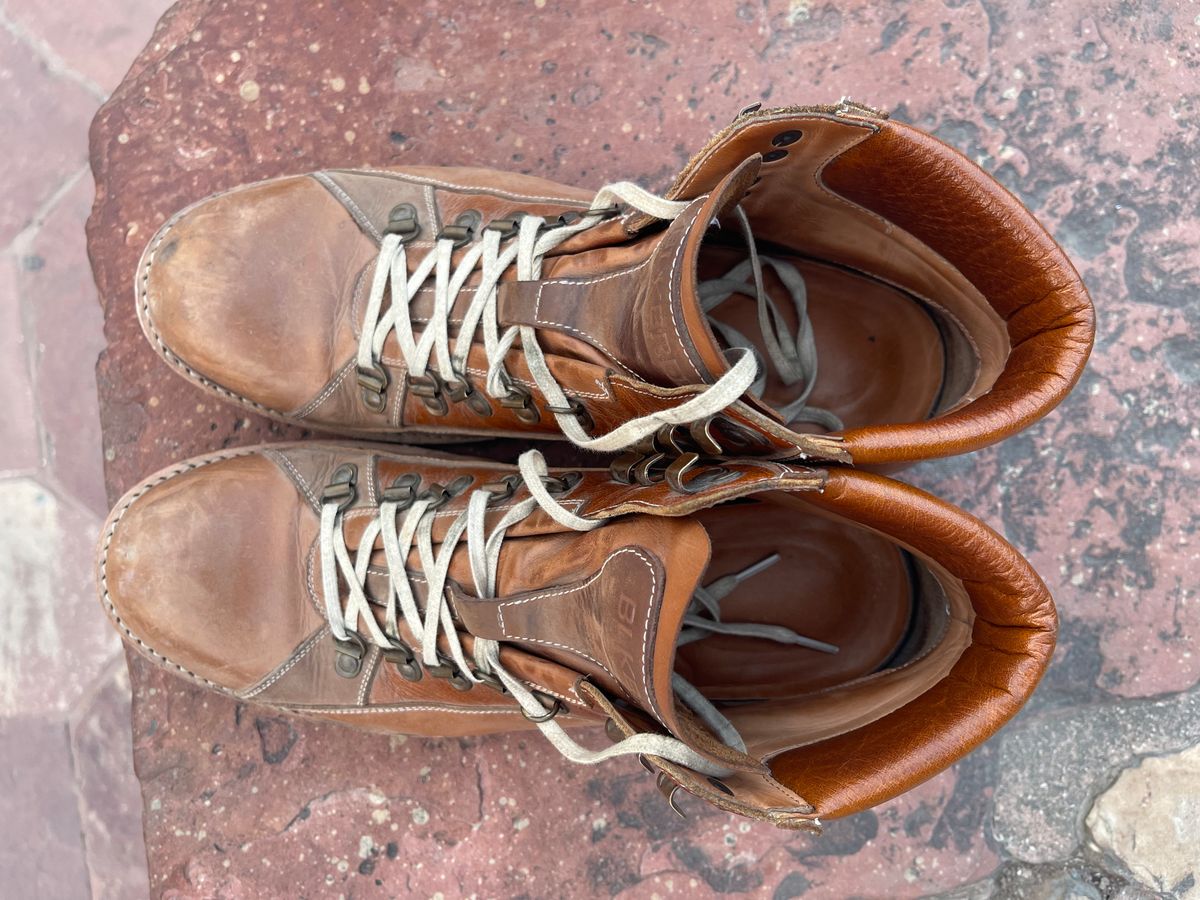 Photo by technolounge1001 on November 5, 2022 of the Blkbrd Shoemaker Unlisted Model in Unknown Leather.