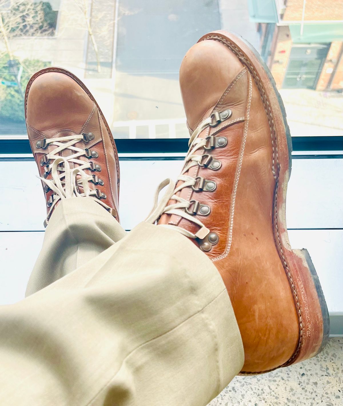 Photo by technolounge1001 on February 6, 2023 of the Blkbrd Shoemaker Unlisted Model in Unknown Leather.