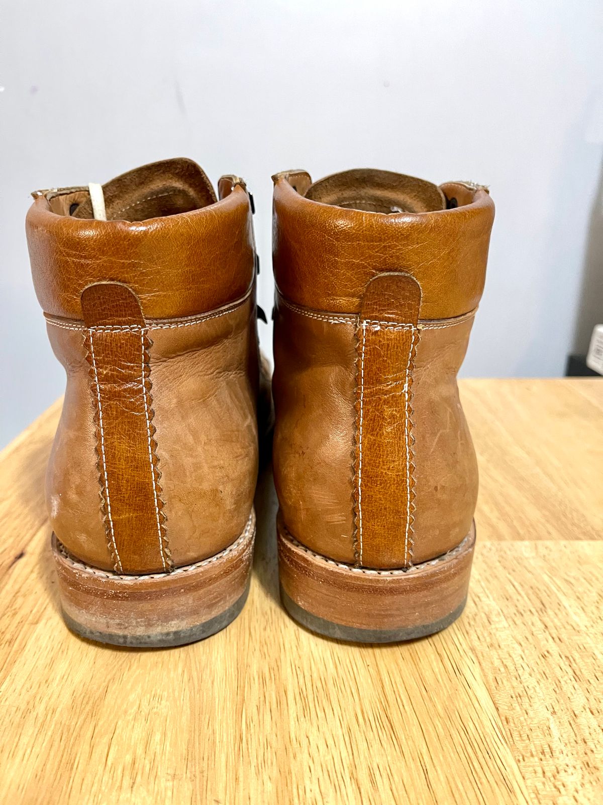 Photo by technolounge1001 on February 6, 2023 of the Blkbrd Shoemaker Unlisted Model in Unknown Leather.