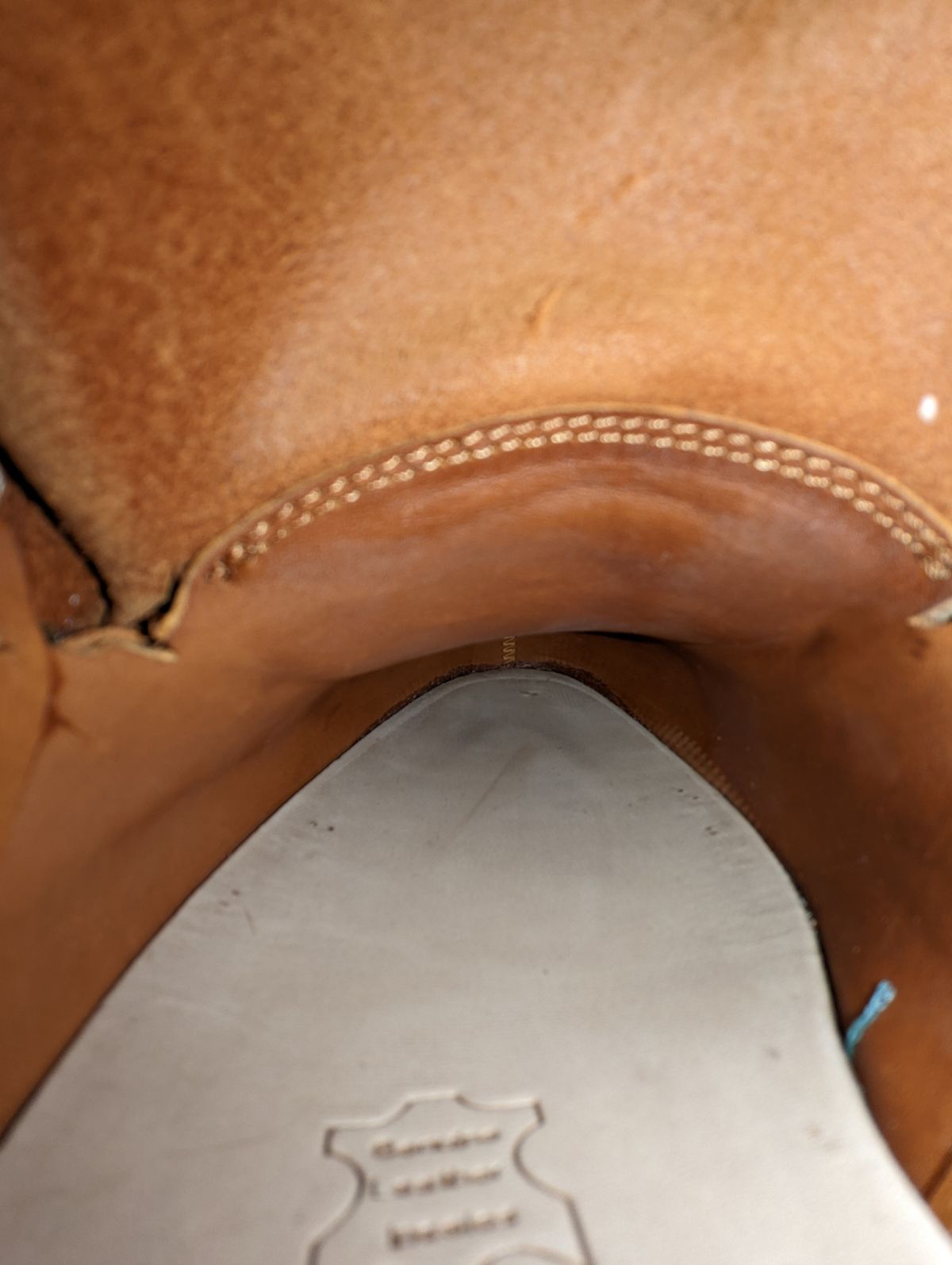 Photo by Vultain on November 9, 2022 of the Grant Stone Field Boot in Badalassi Carlo Saddle Tan Minerva.