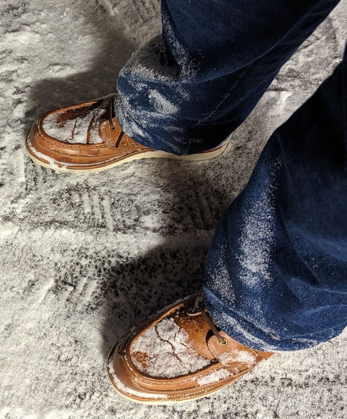 Photo by Vultain on December 20, 2022 of the Grant Stone Field Boot in Badalassi Carlo Saddle Tan Minerva.