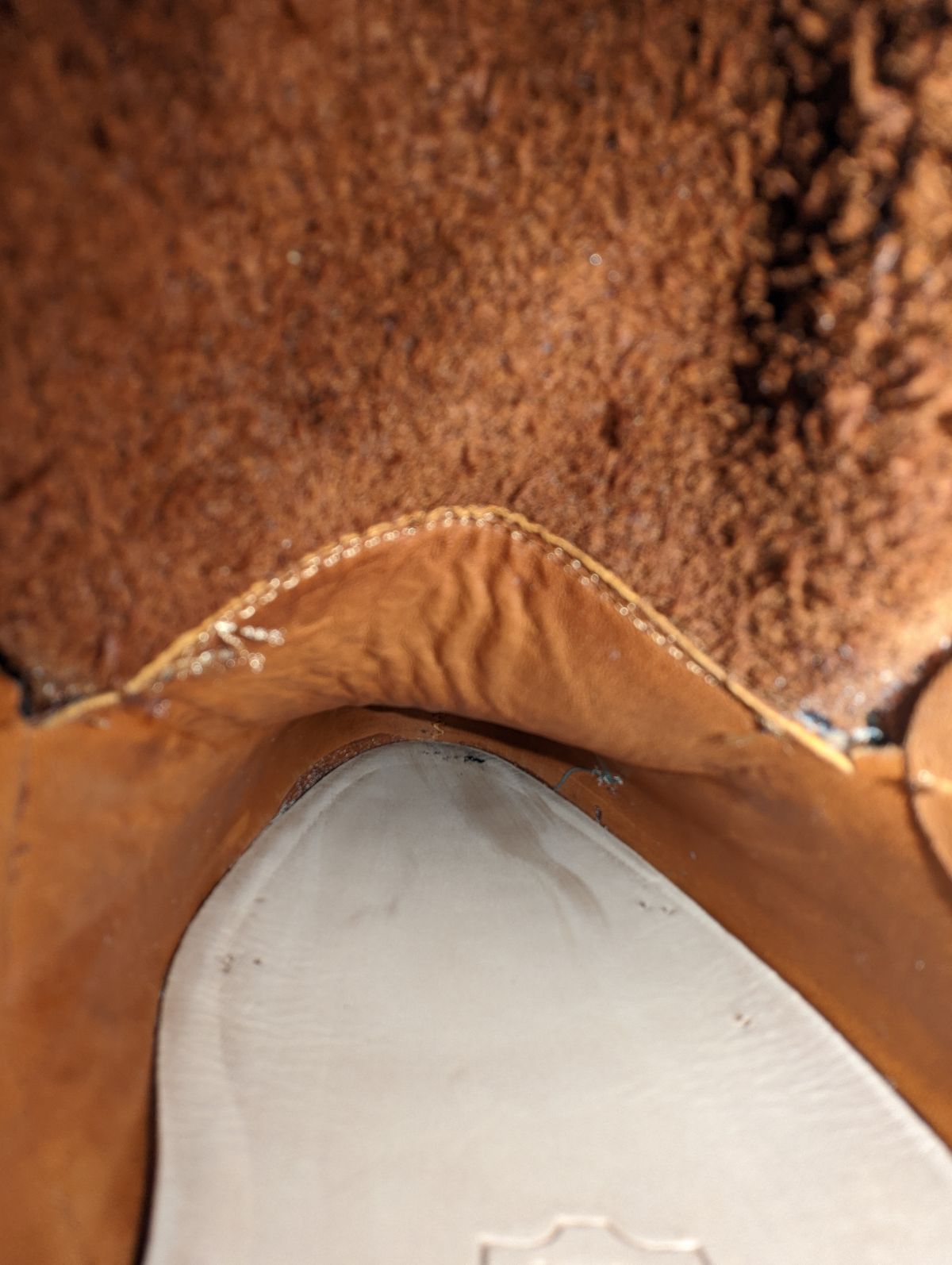 Photo by Vultain on October 6, 2022 of the Grant Stone Field Boot in Seidel Walnut Bison.
