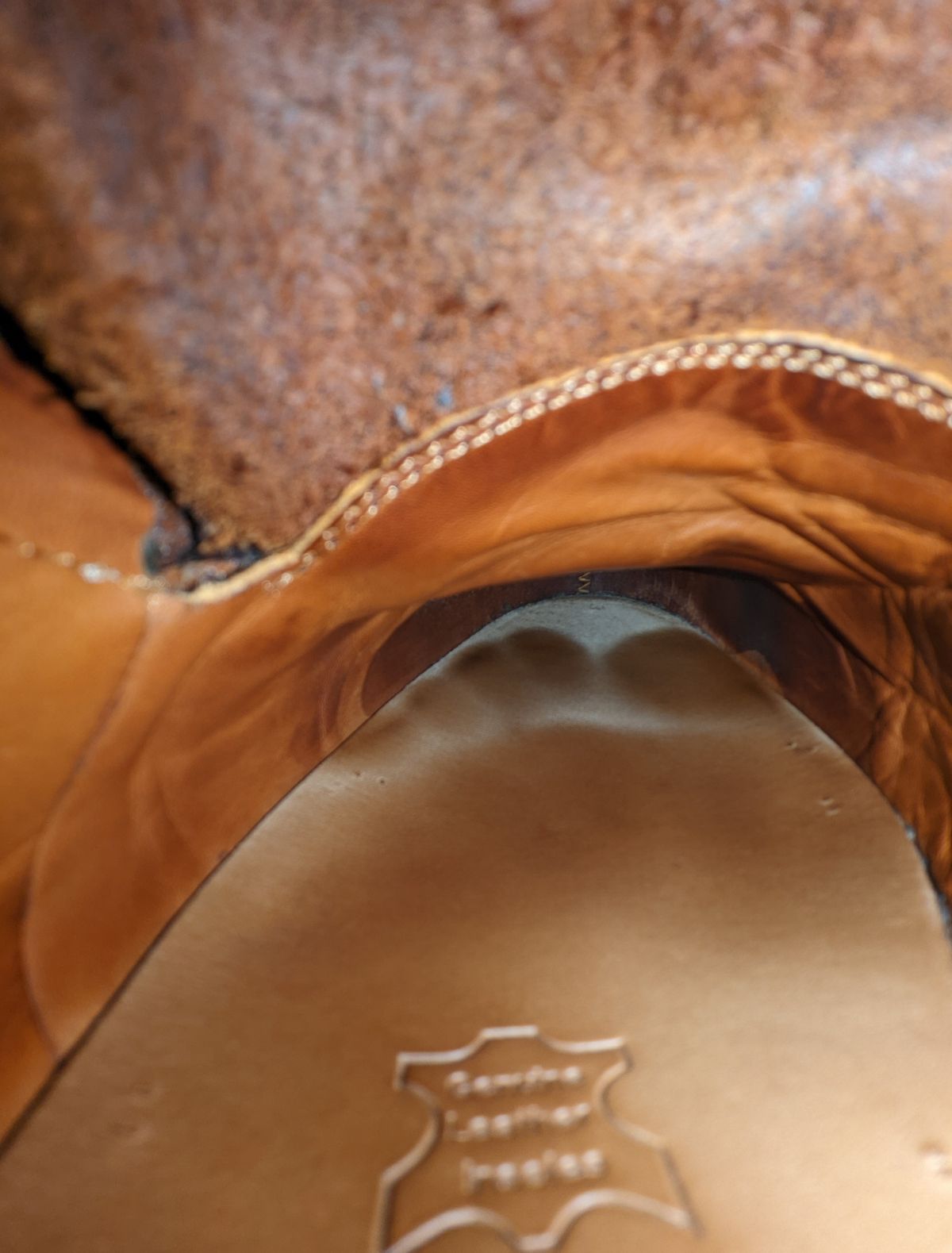 Photo by Vultain on December 5, 2022 of the Grant Stone Field Boot in Seidel Walnut Bison.