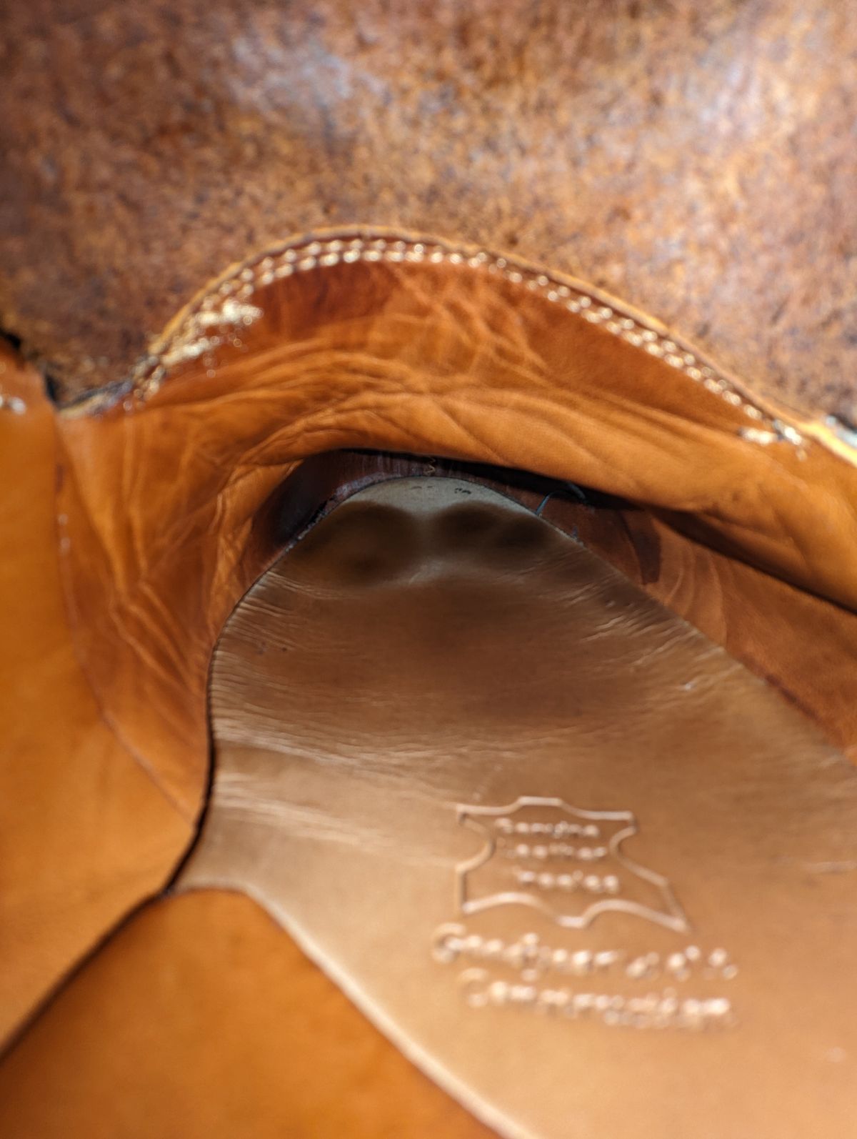 Photo by Vultain on December 5, 2022 of the Grant Stone Field Boot in Seidel Walnut Bison.