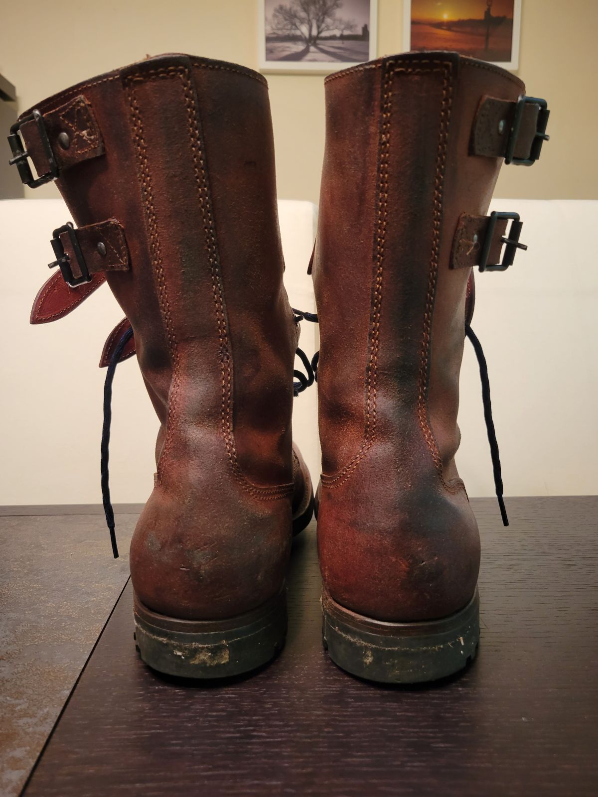 Photo by tonbost on November 4, 2023 of the Marbo French Rangers 1962 in Unknown Leather.