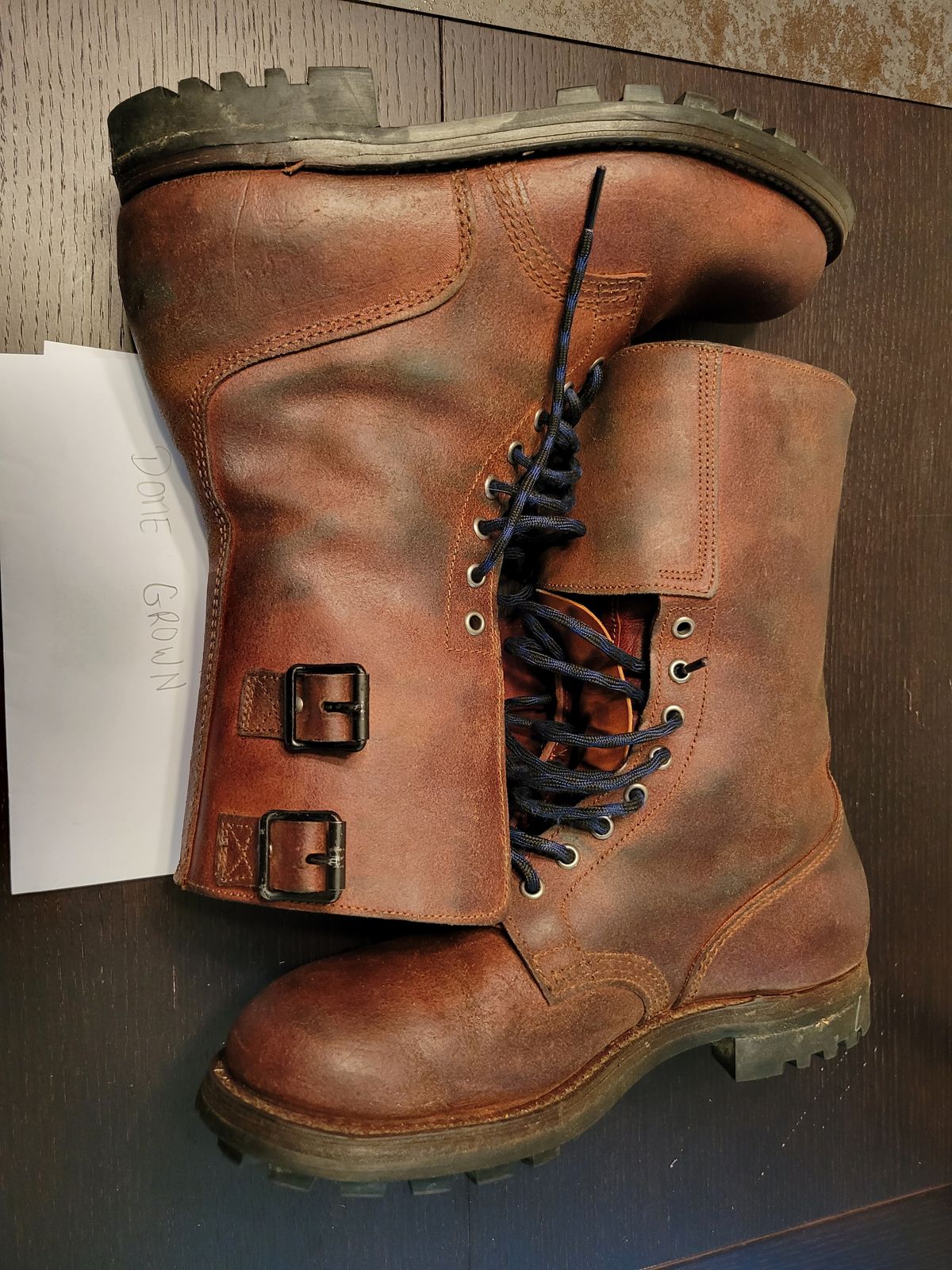Photo by tonbost on November 4, 2023 of the Marbo French Rangers 1962 in Unknown Leather.