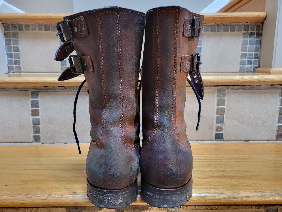 Photo by tonbost on January 5, 2024 of the Marbo French Rangers 1962 in Unknown Leather.