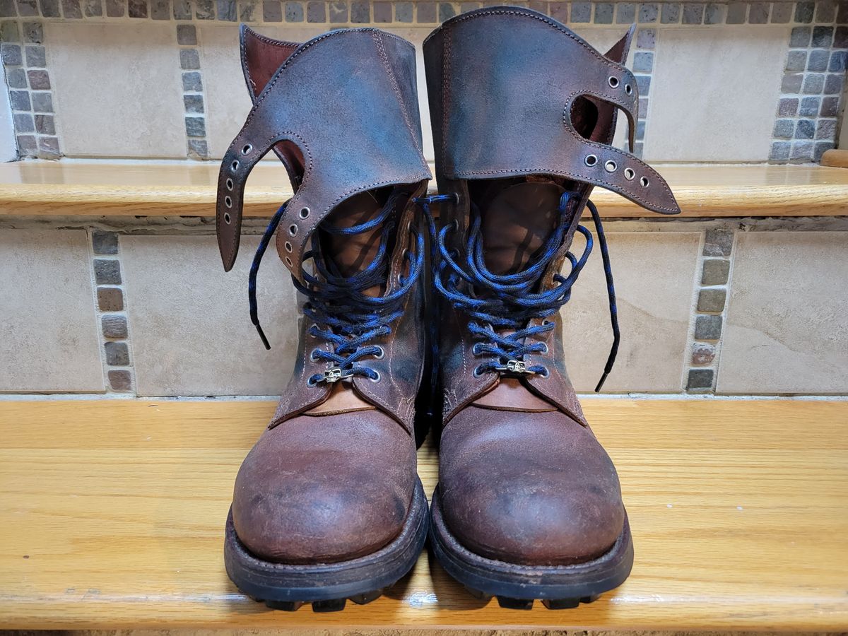 Photo by tonbost on January 5, 2024 of the Marbo French Rangers 1962 in Unknown Leather.