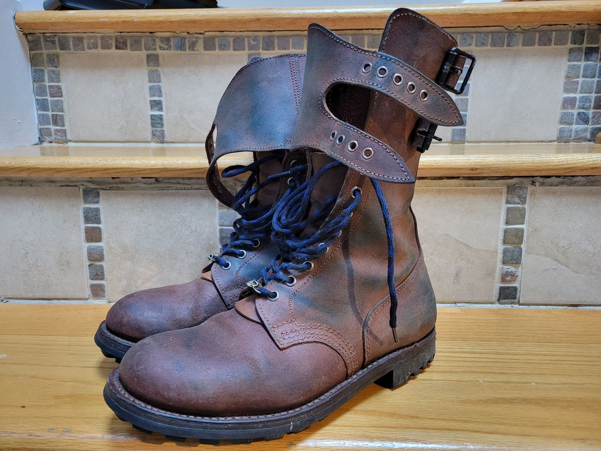 Photo by tonbost on January 5, 2024 of the Marbo French Rangers 1962 in Unknown Leather.