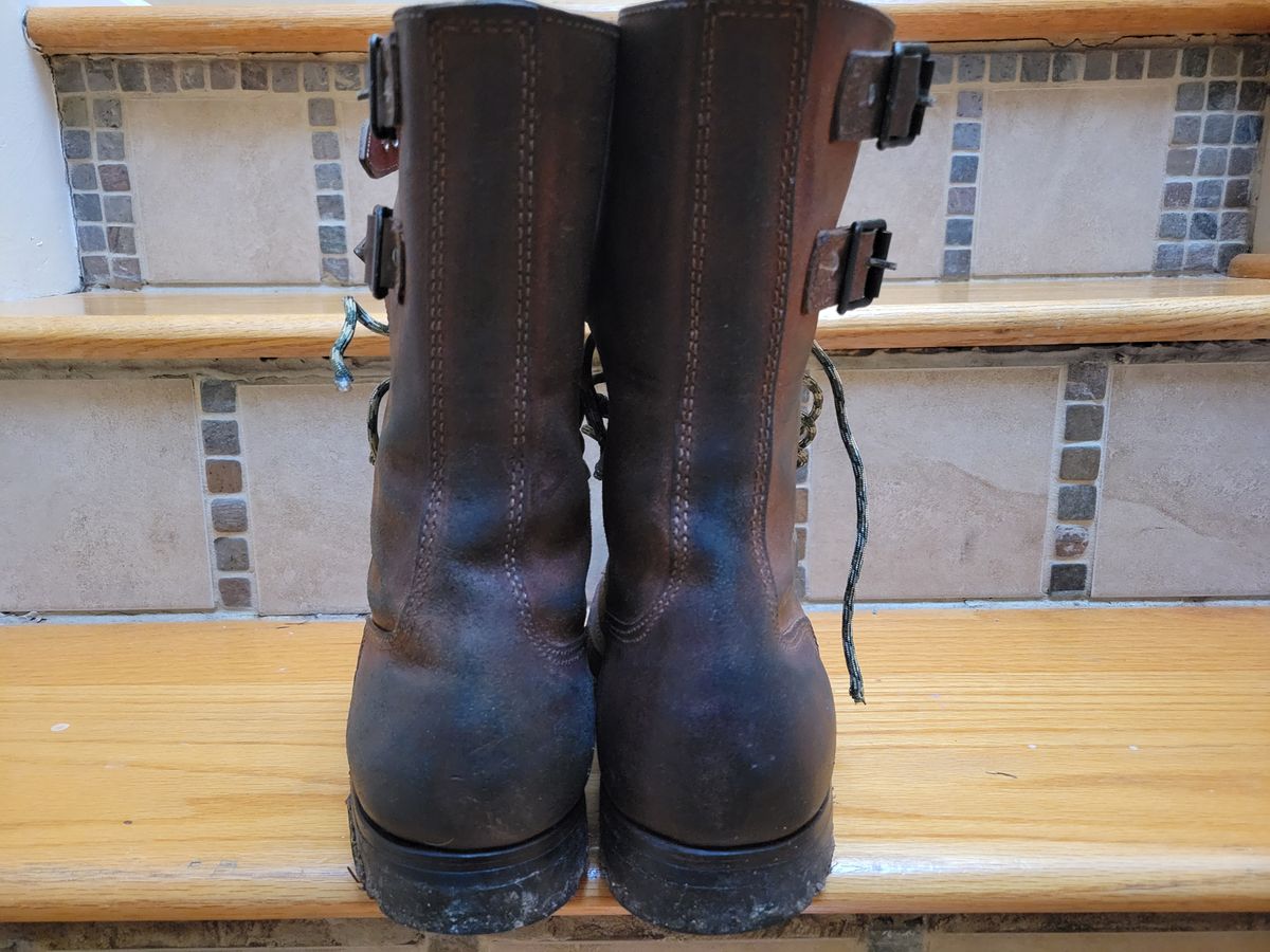 Photo by tonbost on February 6, 2024 of the Marbo French Rangers 1962 in Unknown Leather.