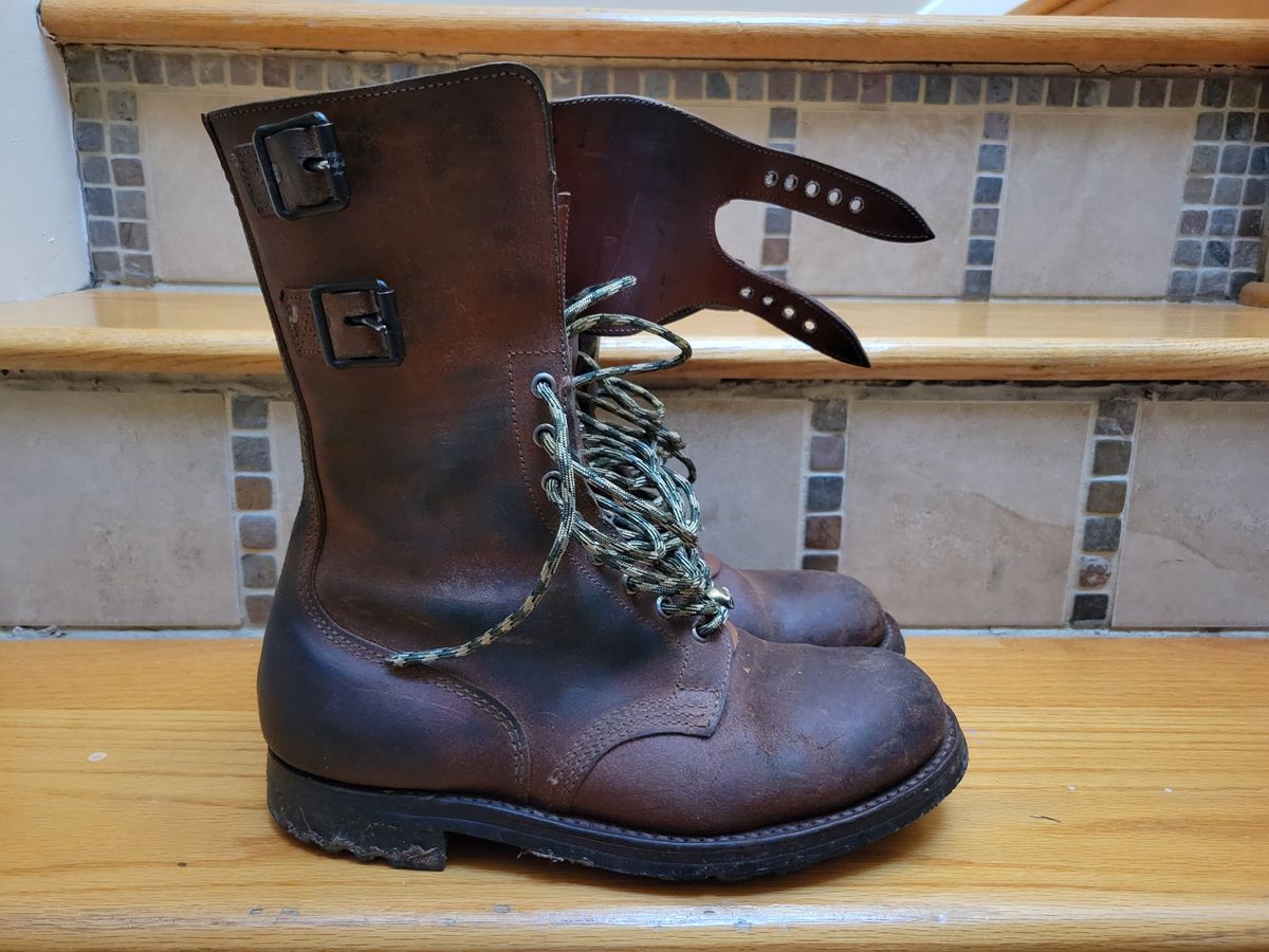 Photo by tonbost on February 6, 2024 of the Marbo French Rangers 1962 in Unknown Leather.