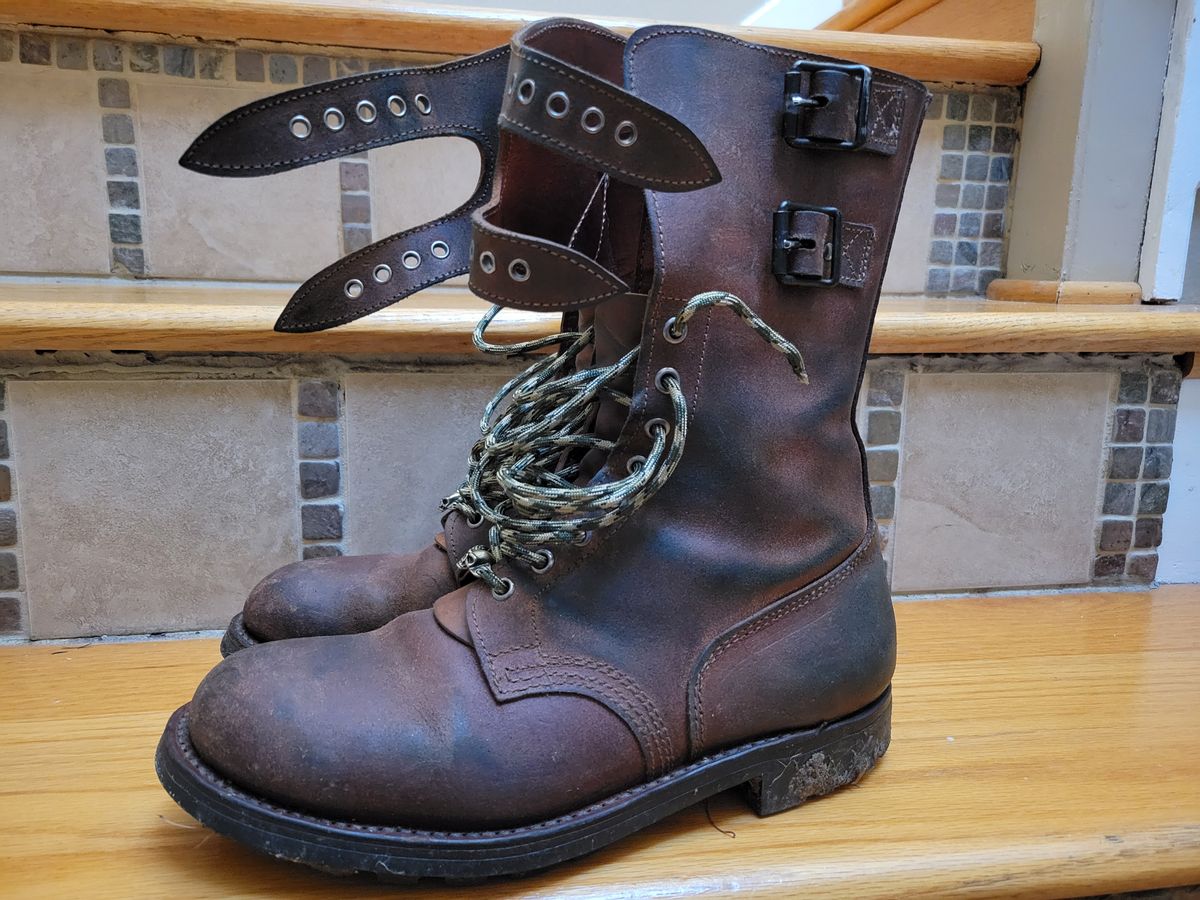 Photo by tonbost on February 6, 2024 of the Marbo French Rangers 1962 in Unknown Leather.