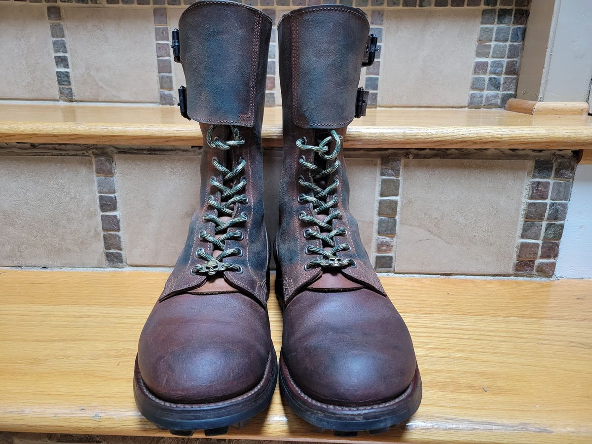Photo by tonbost on March 3, 2024 of the Marbo French Rangers 1962 in Unknown Leather.