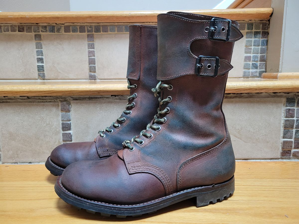 Photo by tonbost on March 3, 2024 of the Marbo French Rangers 1962 in Unknown Leather.