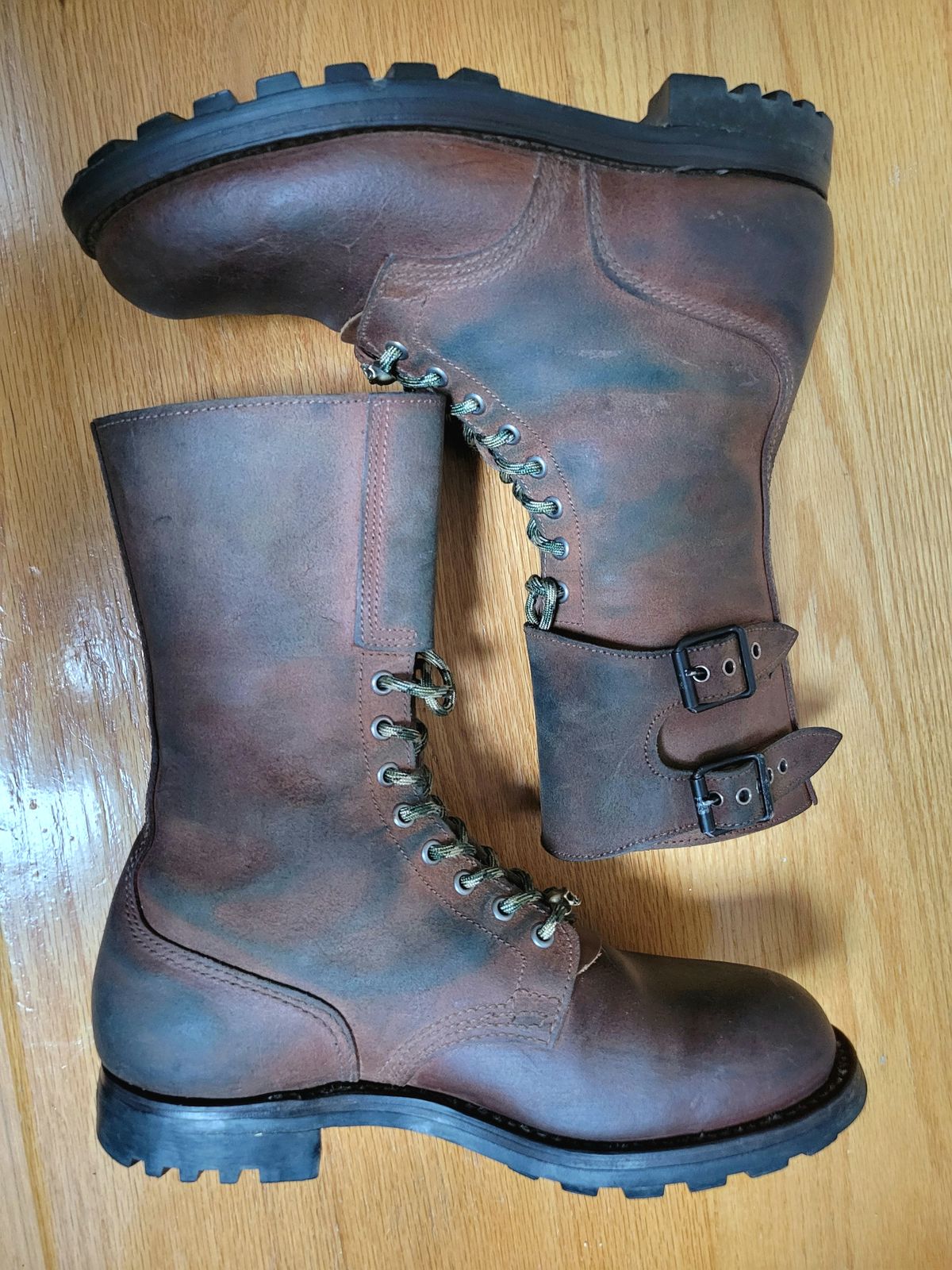Photo by tonbost on March 3, 2024 of the Marbo French Rangers 1962 in Unknown Leather.