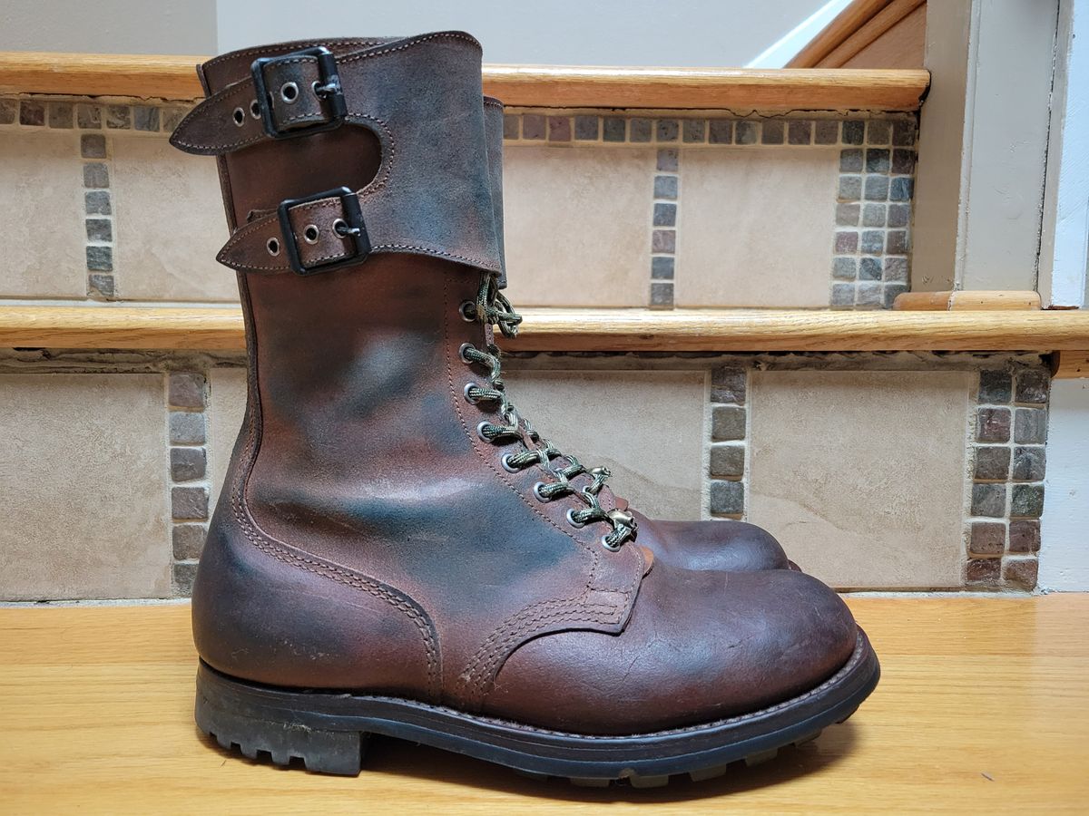 Photo by tonbost on March 3, 2024 of the Marbo French Rangers 1962 in Unknown Leather.