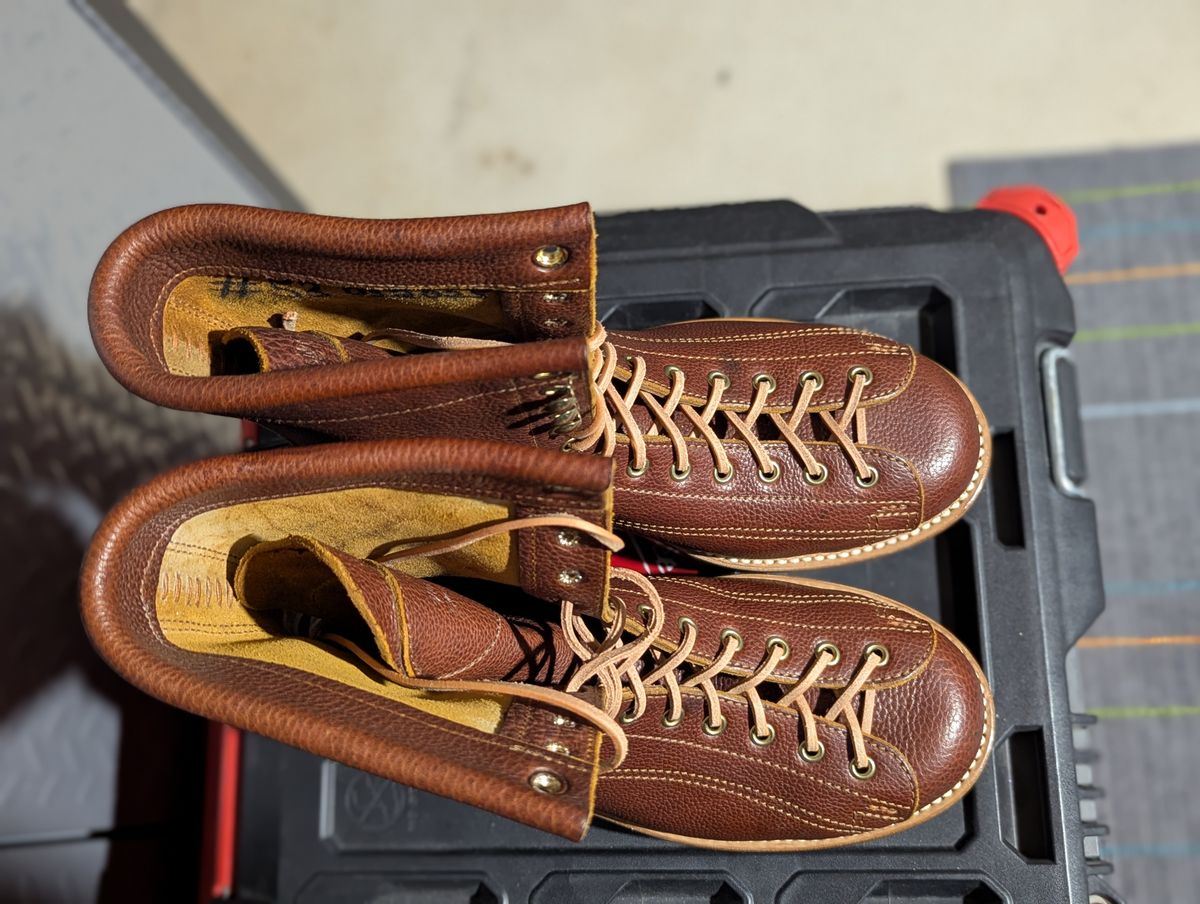 Photo by msmith1389 on October 1, 2025 of the Kustom Kraft Custom Model in Kobel Russet Harness.