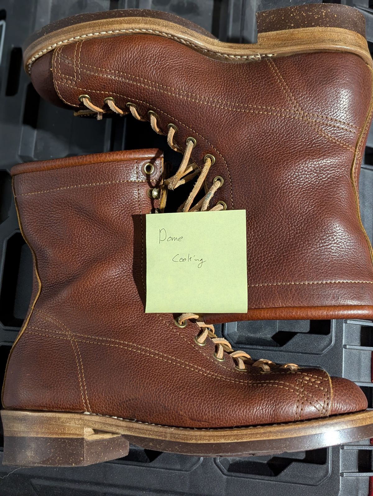 Photo by msmith1389 on November 1, 2025 of the Kustom Kraft Custom Model in Kobel Russet Harness.