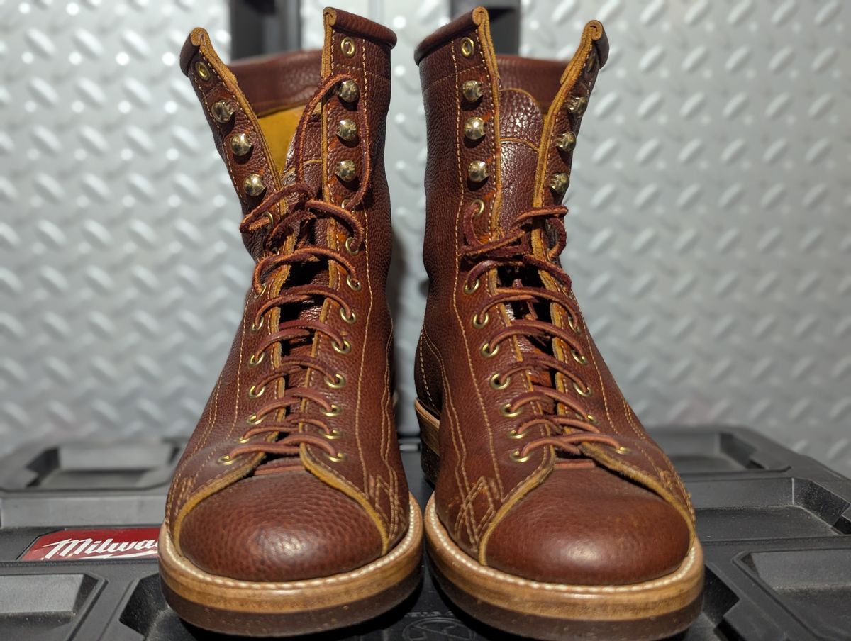 Photo by msmith1389 on February 1, 2026 of the Kustom Kraft Custom Model in Kobel Russet Harness.