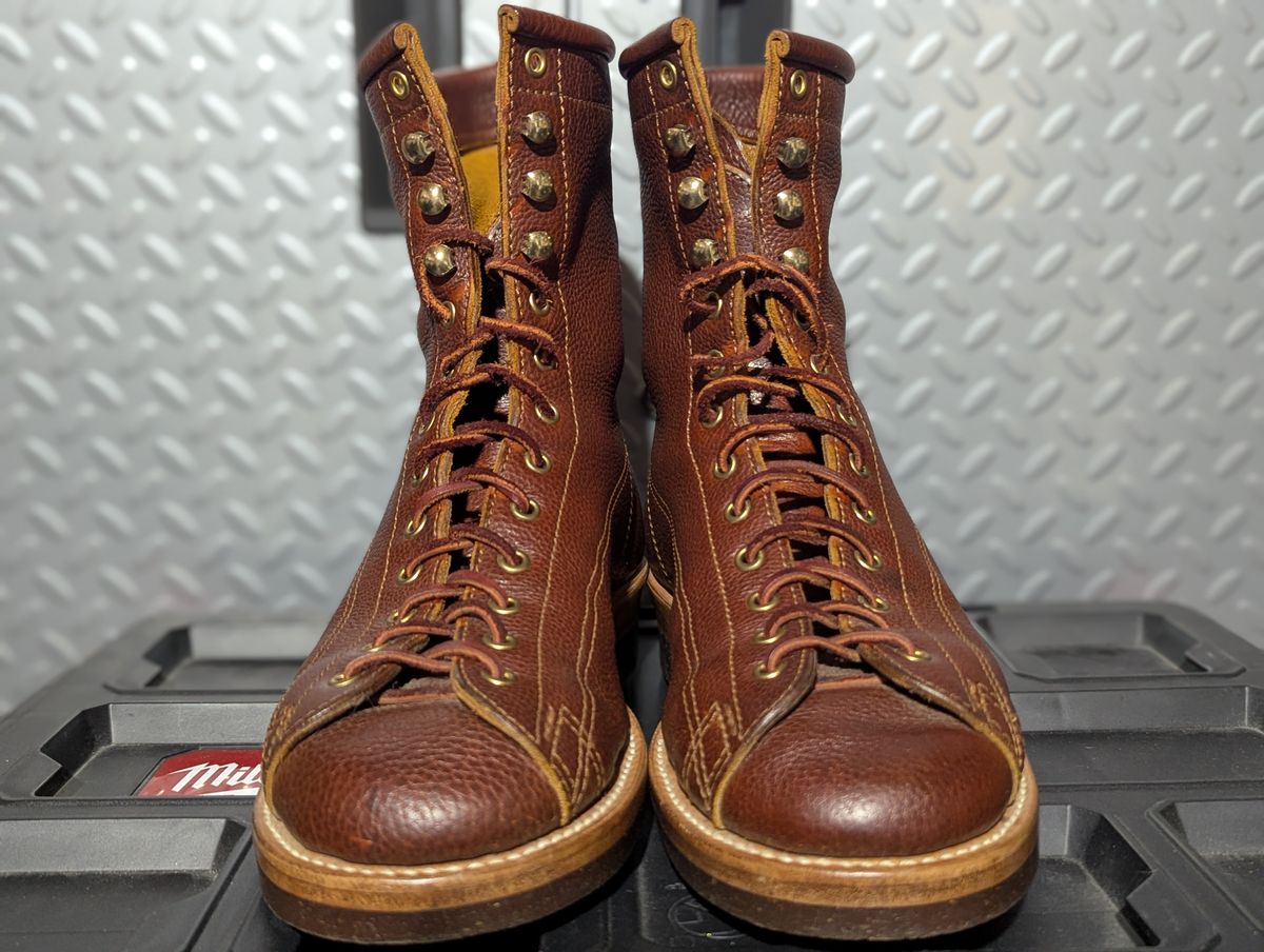 Photo by msmith1389 on April 1, 2026 of the Kustom Kraft Custom Model in Kobel Russet Harness.