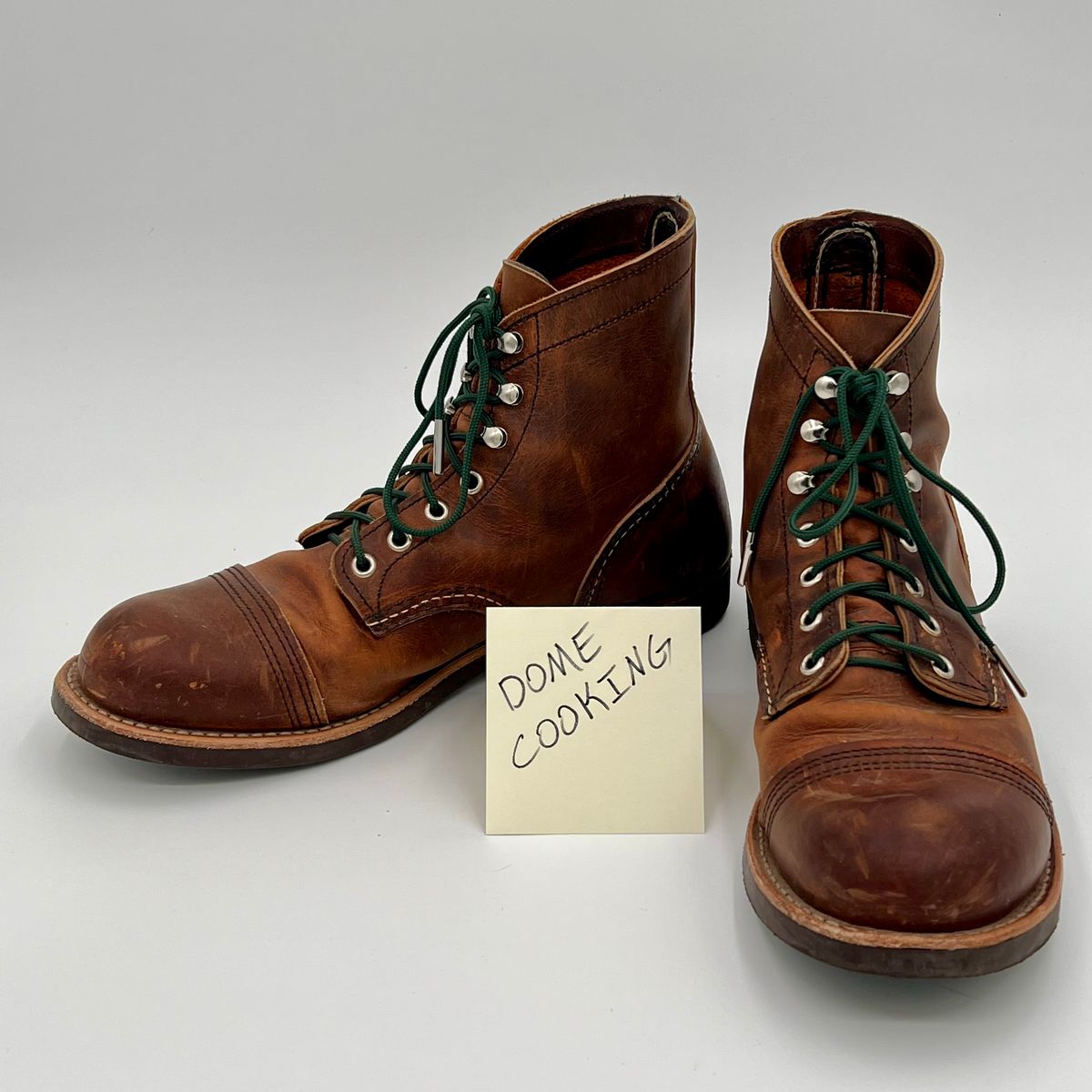 Photo by DaveFromAccounting on November 5, 2025 of the Red Wing Iron Ranger in S.B. Foot Copper Rough and Tough.