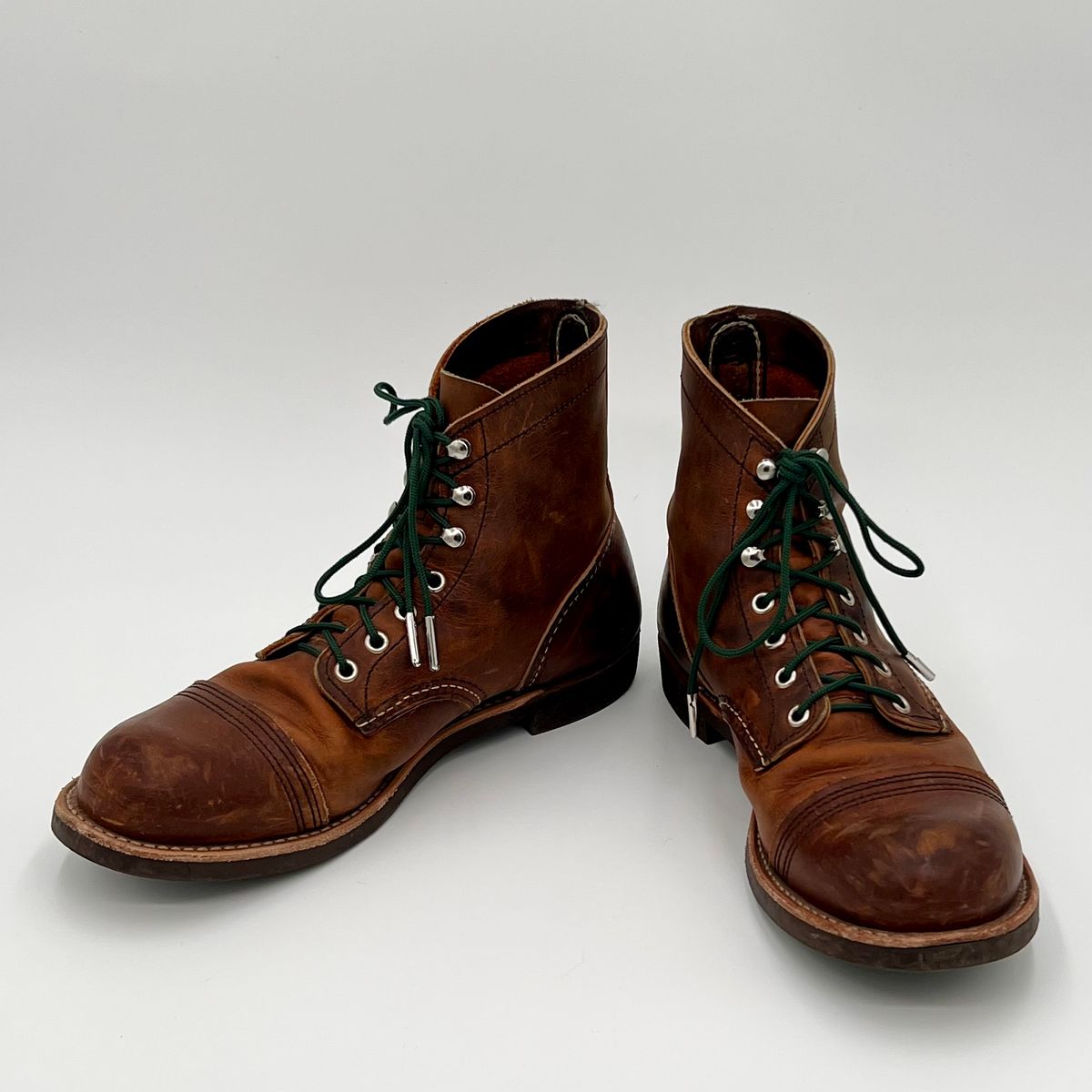 Photo by DaveFromAccounting on January 4, 2026 of the Red Wing Iron Ranger in S.B. Foot Copper Rough and Tough.