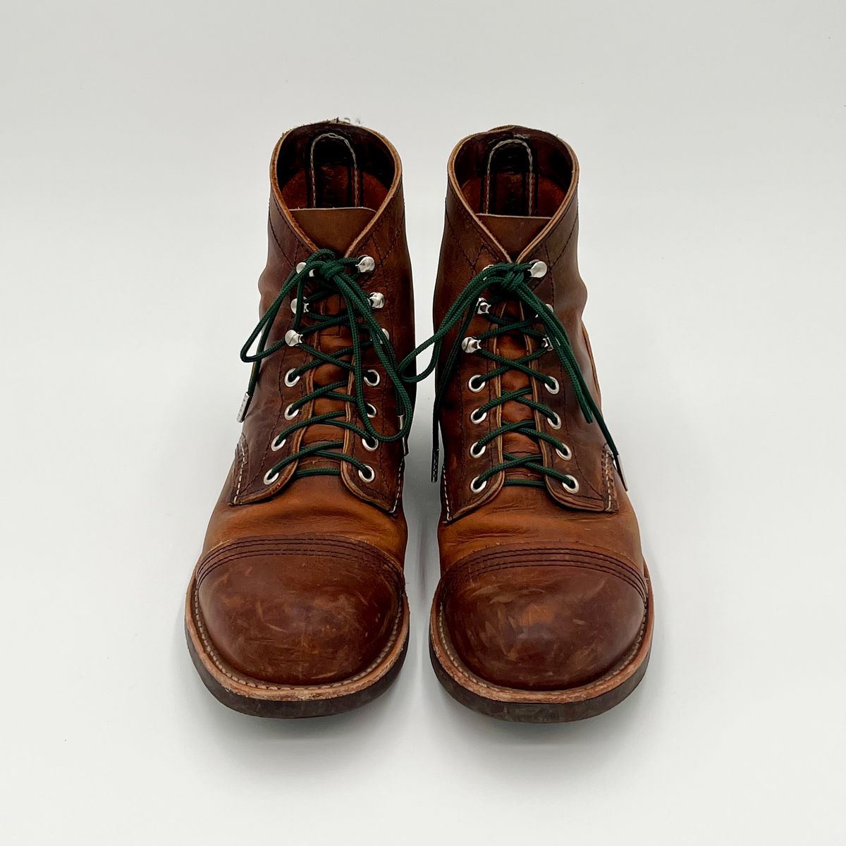 Photo by DaveFromAccounting on January 4, 2026 of the Red Wing Iron Ranger in S.B. Foot Copper Rough and Tough.