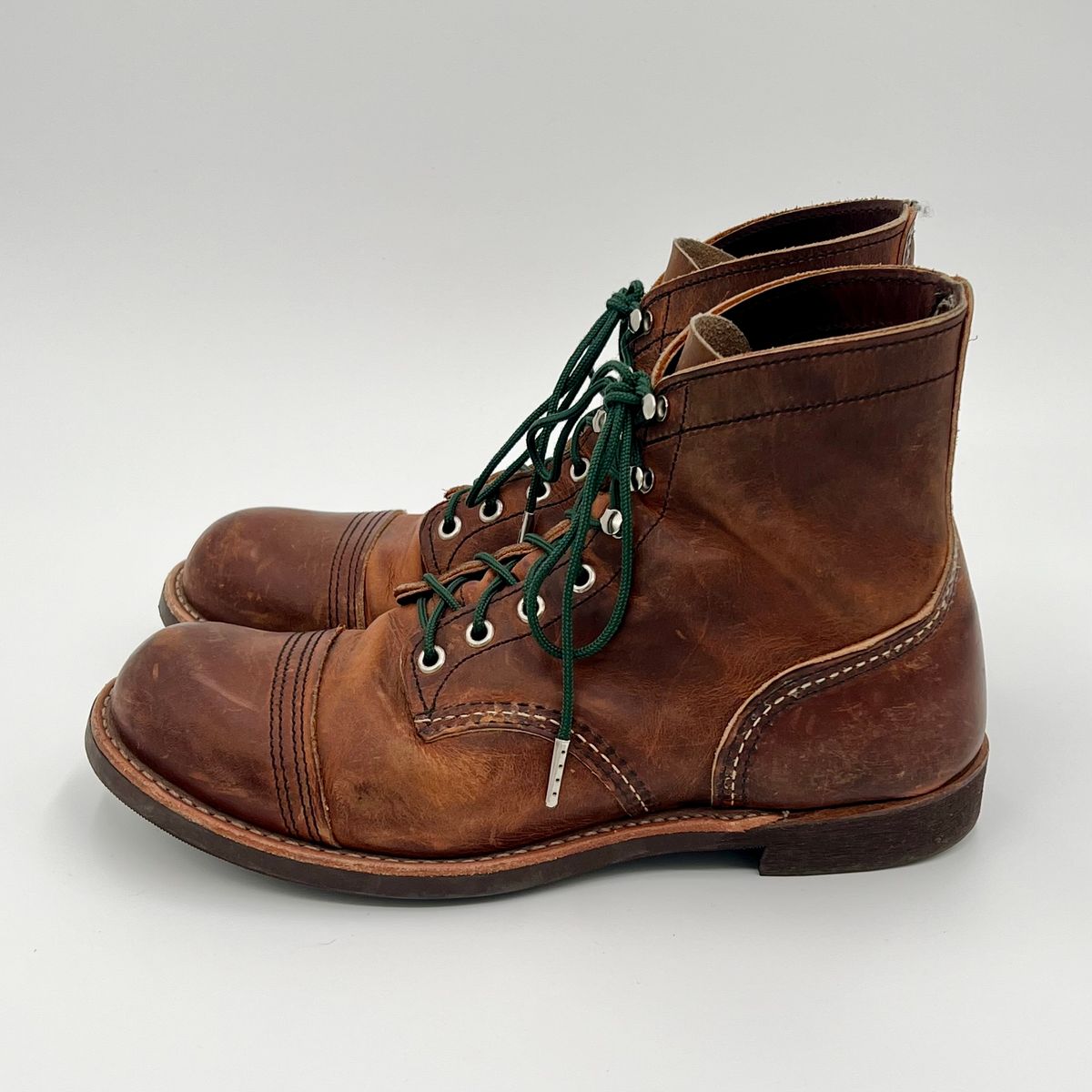 Photo by DaveFromAccounting on January 4, 2026 of the Red Wing Iron Ranger in S.B. Foot Copper Rough and Tough.