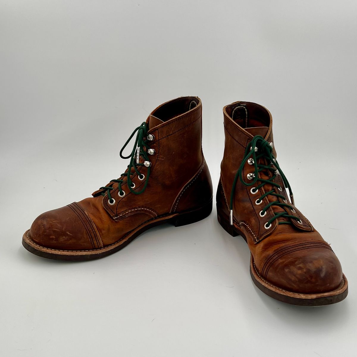 Photo by DaveFromAccounting on February 4, 2026 of the Red Wing Iron Ranger in S.B. Foot Copper Rough and Tough.