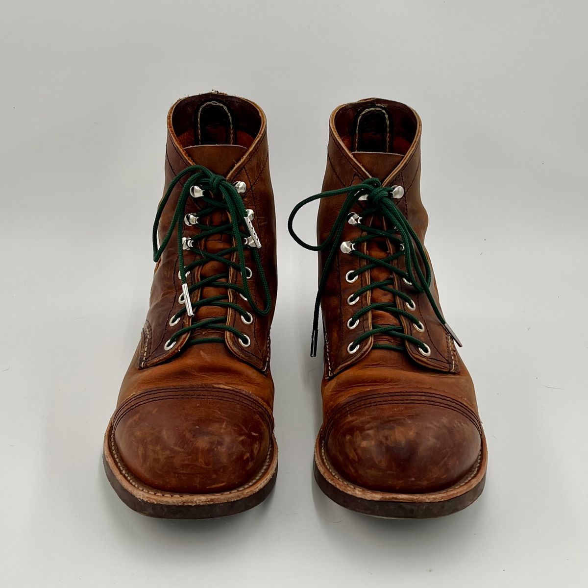 Photo by DaveFromAccounting on February 4, 2026 of the Red Wing Iron Ranger in S.B. Foot Copper Rough and Tough.