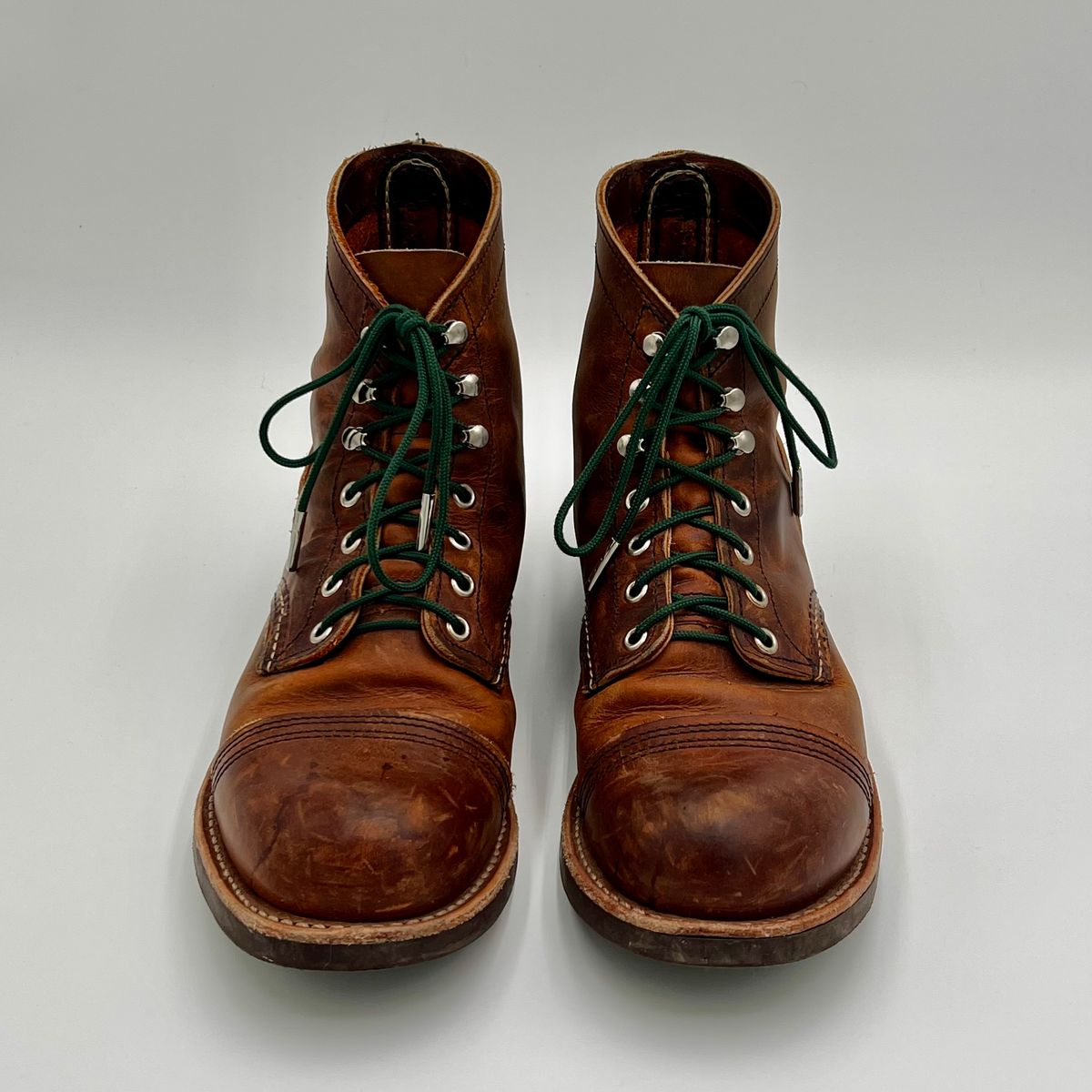 Photo by DaveFromAccounting on March 4, 2026 of the Red Wing Iron Ranger in S.B. Foot Copper Rough and Tough.