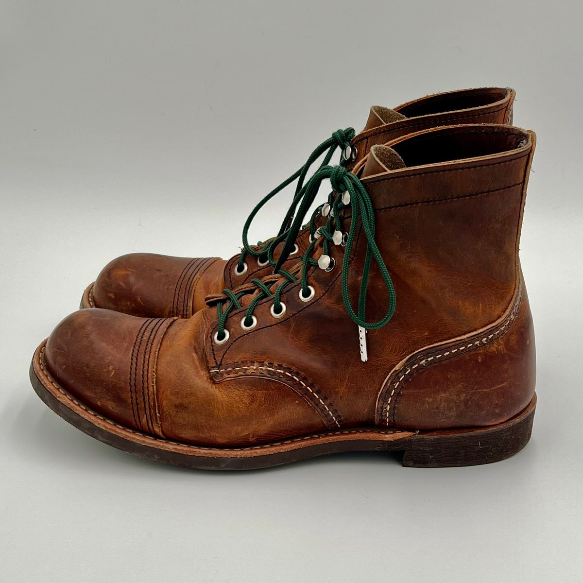 Photo by DaveFromAccounting on March 4, 2026 of the Red Wing Iron Ranger in S.B. Foot Copper Rough and Tough.