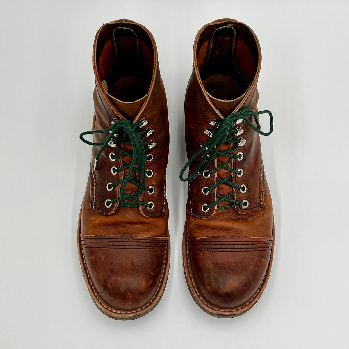 Photo by DaveFromAccounting on March 4, 2026 of the Red Wing Iron Ranger in S.B. Foot Copper Rough and Tough.