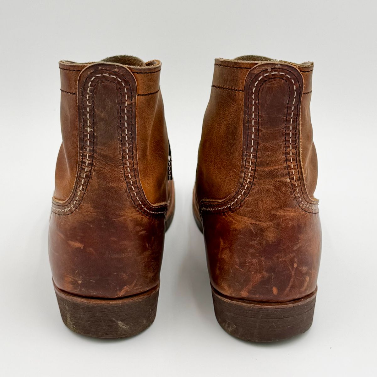 Photo by DaveFromAccounting on April 3, 2026 of the Red Wing Iron Ranger in S.B. Foot Copper Rough and Tough.