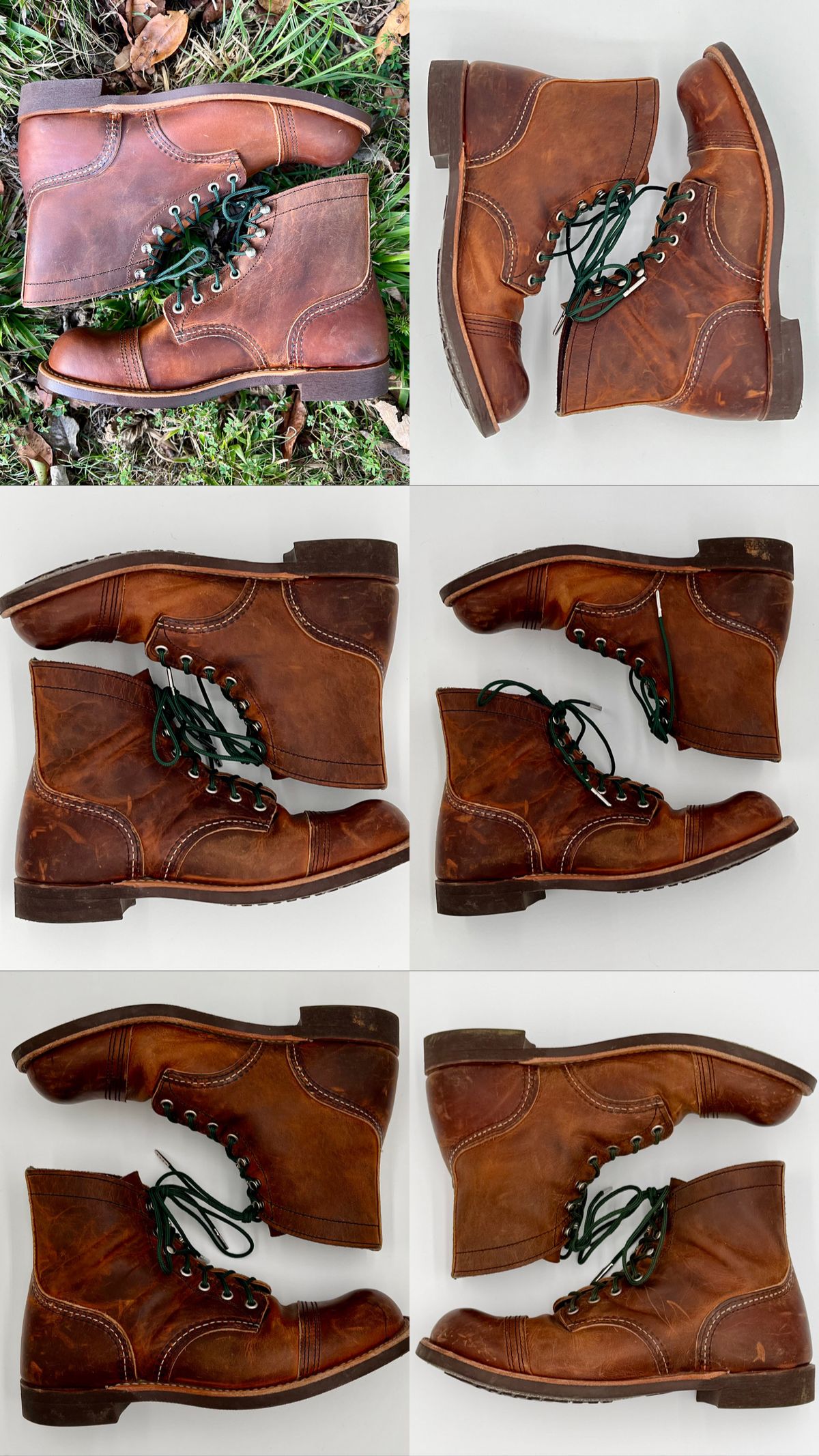 Photo by DaveFromAccounting on April 5, 2026 of the Red Wing Iron Ranger in S.B. Foot Copper Rough and Tough.