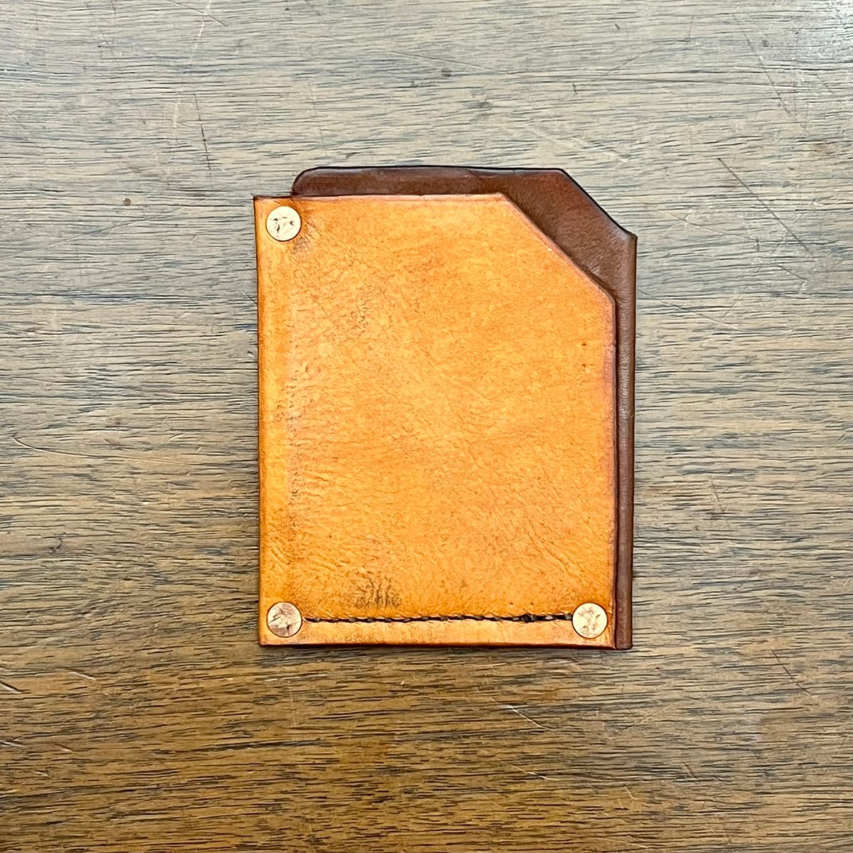 Photo by DaveFromAccounting on October 1, 2025 of the Andrew Wicklund Minimalist Wallet in Unknown Leather.