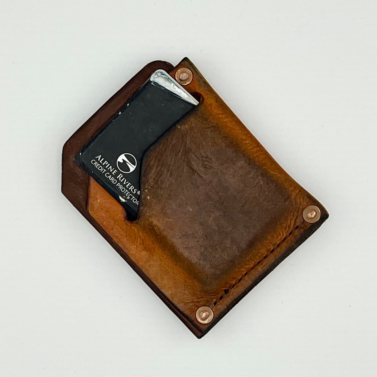 Photo by DaveFromAccounting on December 2, 2025 of the Andrew Wicklund Minimalist Wallet in Unknown Leather.