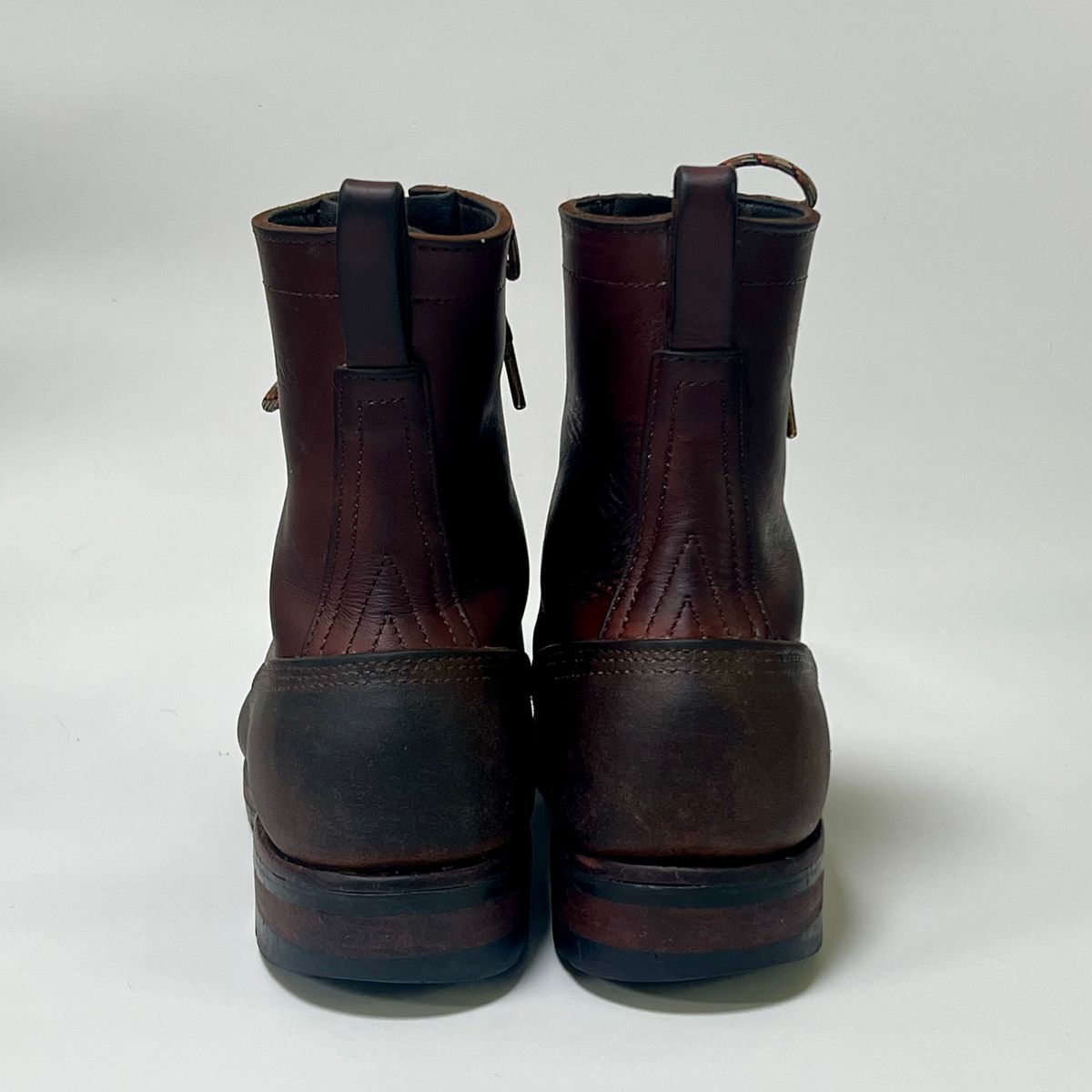 Photo by DaveFromAccounting on October 5, 2025 of the Nicks BuilderPro in Seidel 1964 Brown Roughout.