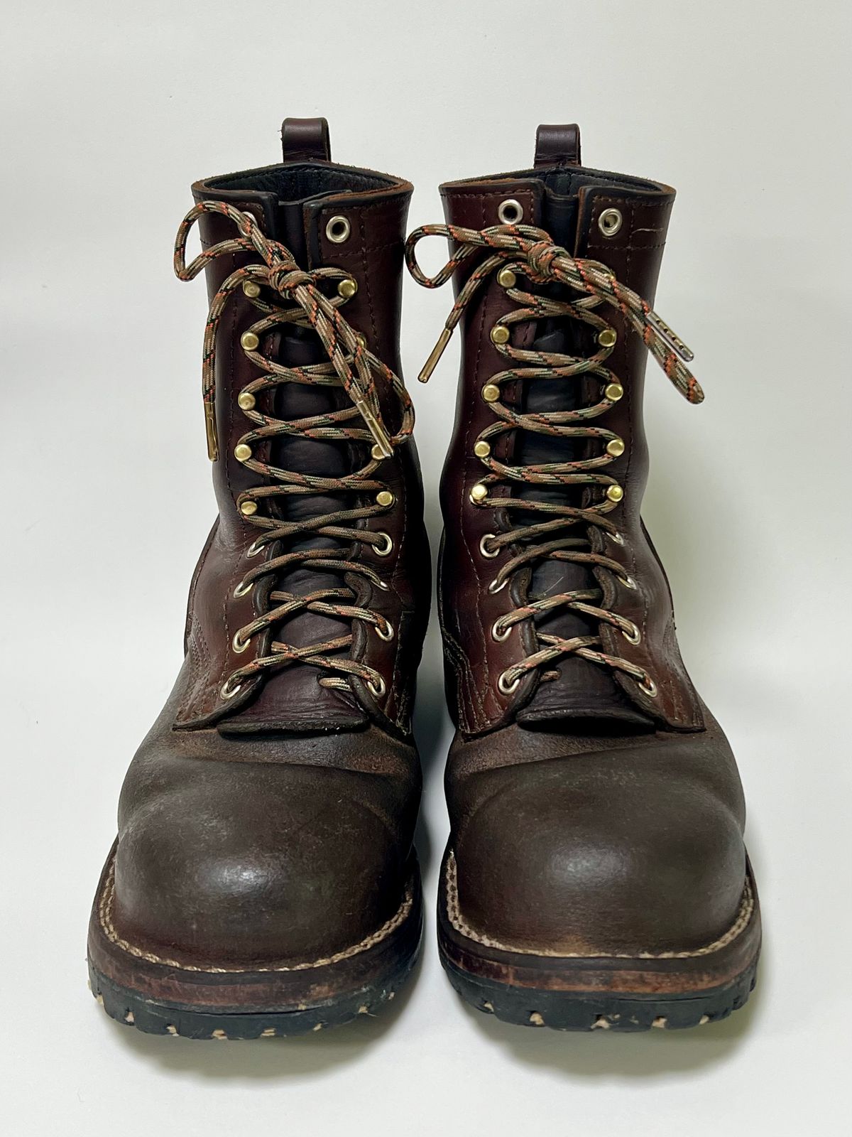 Photo by DaveFromAccounting on October 5, 2025 of the Nicks BuilderPro in Seidel 1964 Brown Roughout.