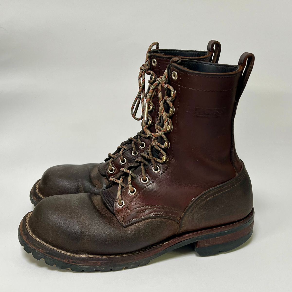 Photo by DaveFromAccounting on October 5, 2025 of the Nicks BuilderPro in Seidel 1964 Brown Roughout.