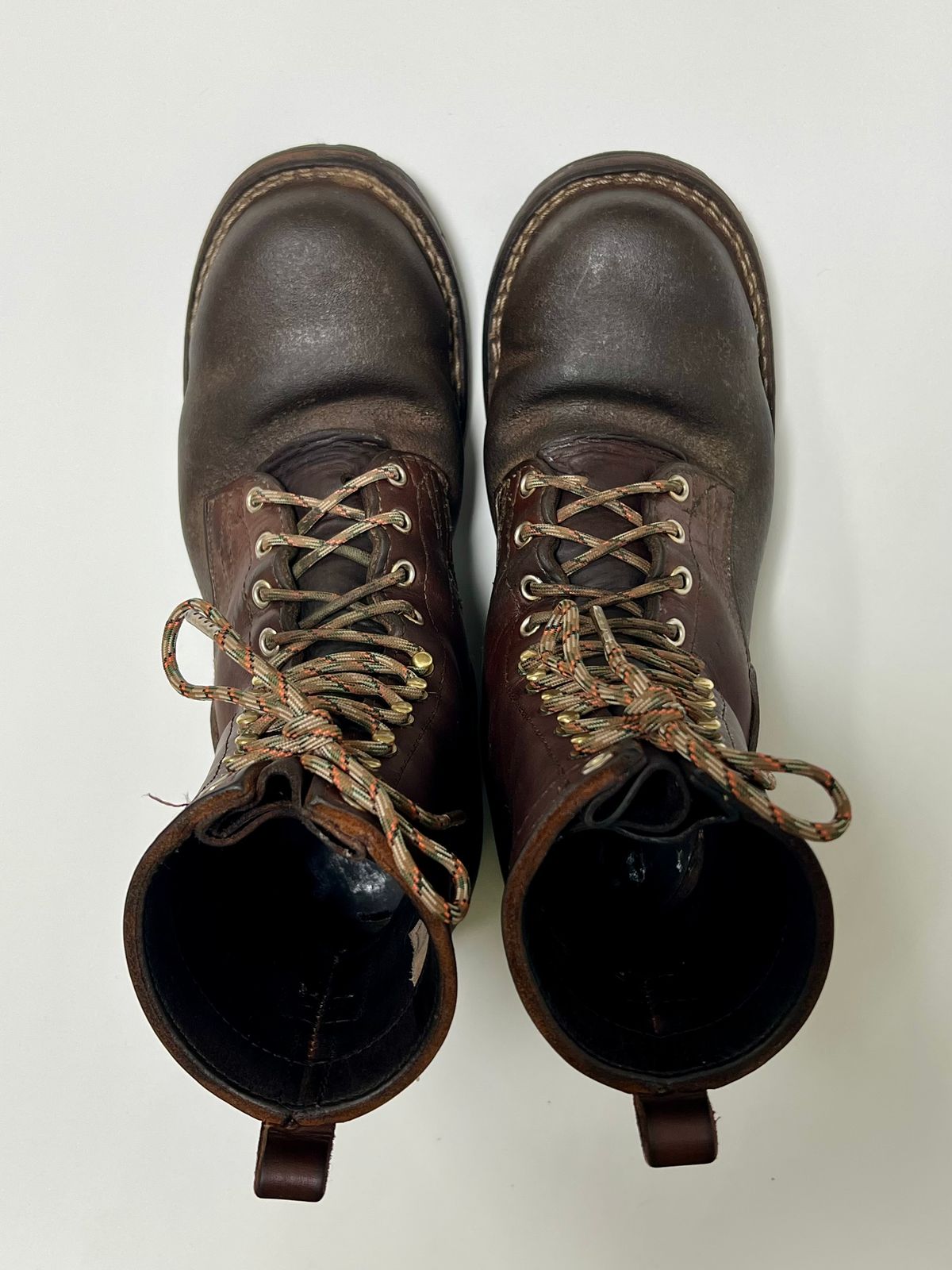 Photo by DaveFromAccounting on October 5, 2025 of the Nicks BuilderPro in Seidel 1964 Brown Roughout.
