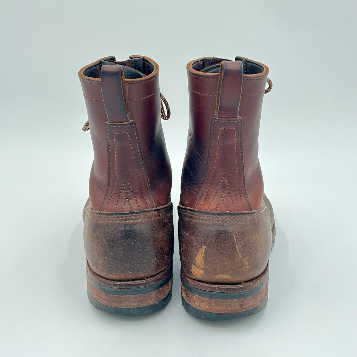 Photo by DaveFromAccounting on November 5, 2025 of the Nicks BuilderPro in Seidel 1964 Brown Roughout.