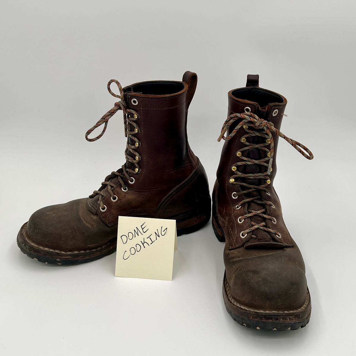 Photo by DaveFromAccounting on November 5, 2025 of the Nicks BuilderPro in Seidel 1964 Brown Roughout.