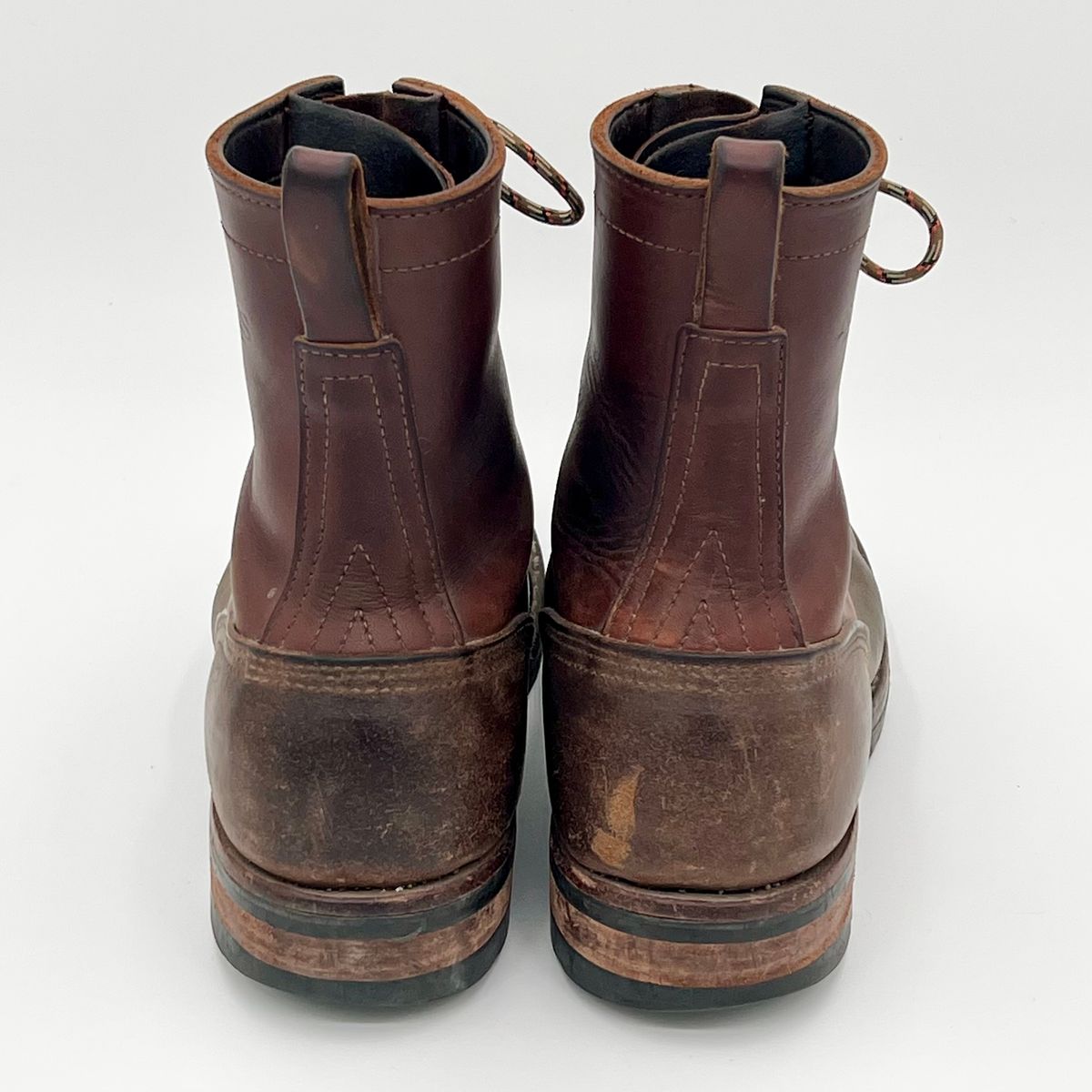 Photo by DaveFromAccounting on December 2, 2025 of the Nicks BuilderPro in Seidel 1964 Brown Roughout.