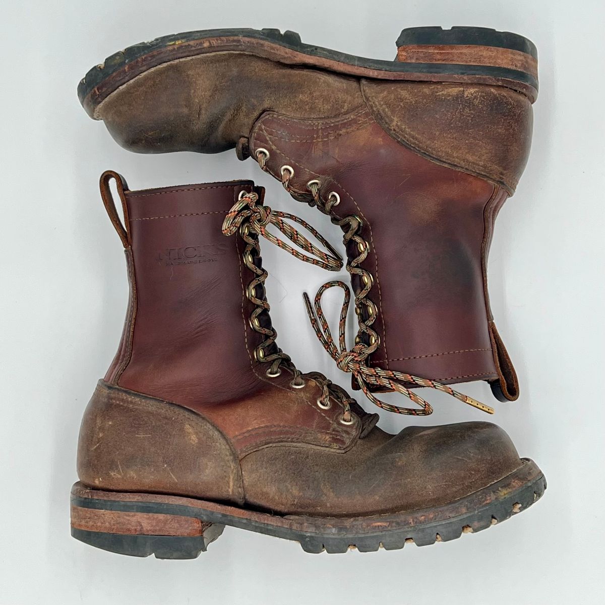 Photo by DaveFromAccounting on December 2, 2025 of the Nicks BuilderPro in Seidel 1964 Brown Roughout.