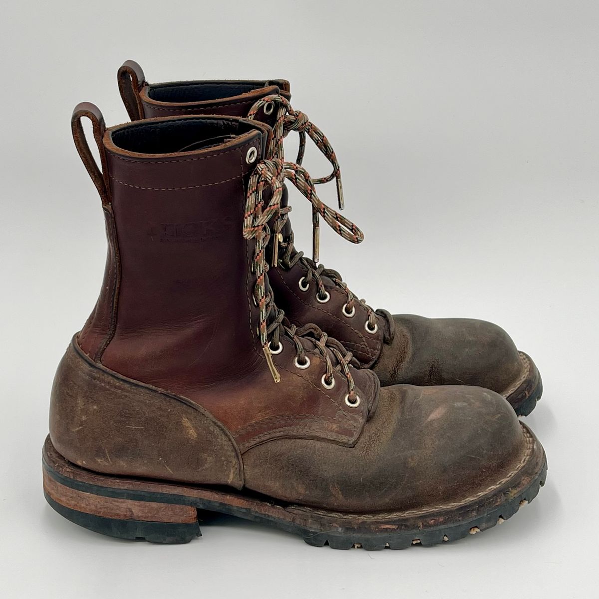 Photo by DaveFromAccounting on December 2, 2025 of the Nicks BuilderPro in Seidel 1964 Brown Roughout.