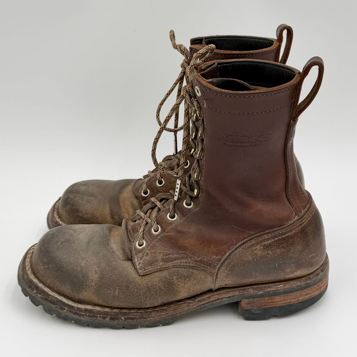 Photo by DaveFromAccounting on April 3, 2026 of the Nicks BuilderPro in Seidel 1964 Brown Roughout.