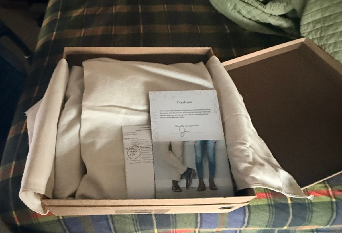 Photo by boots_4_me on February 26, 2026 of the Grant Stone Elias in Horween Dune Chromexcel.